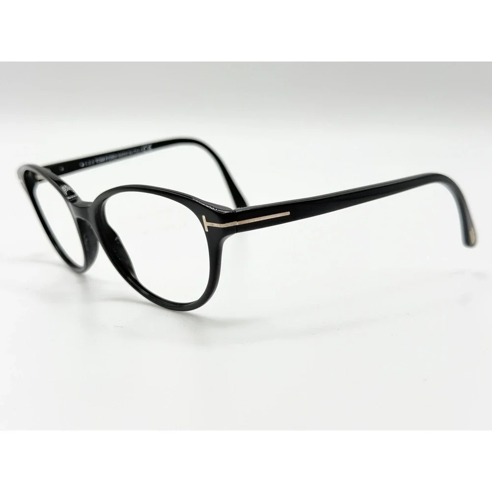 Tom Ford TF5422 001 Women's Cat Eye Black Eyeglasses Frame Only 53•16•140 Italy